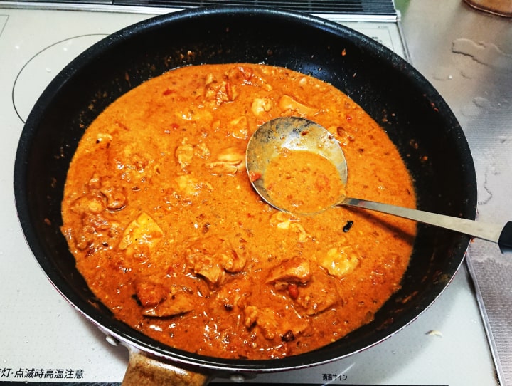 カレーが完成
